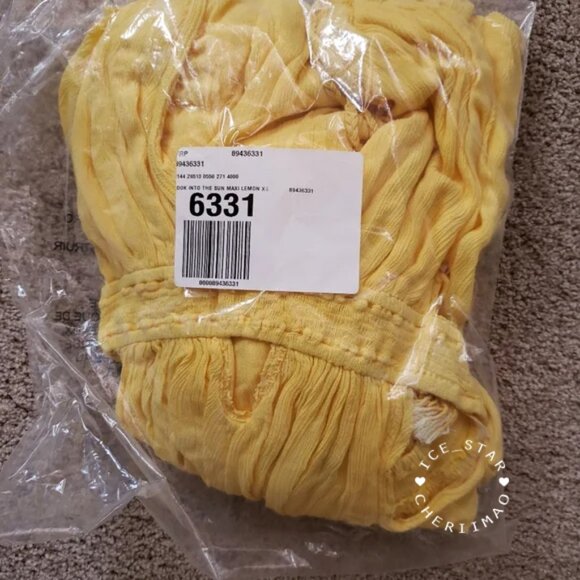 Free People NWT Look Into The Sun Maxi Dress Endless Summer - Picture 5 of 5